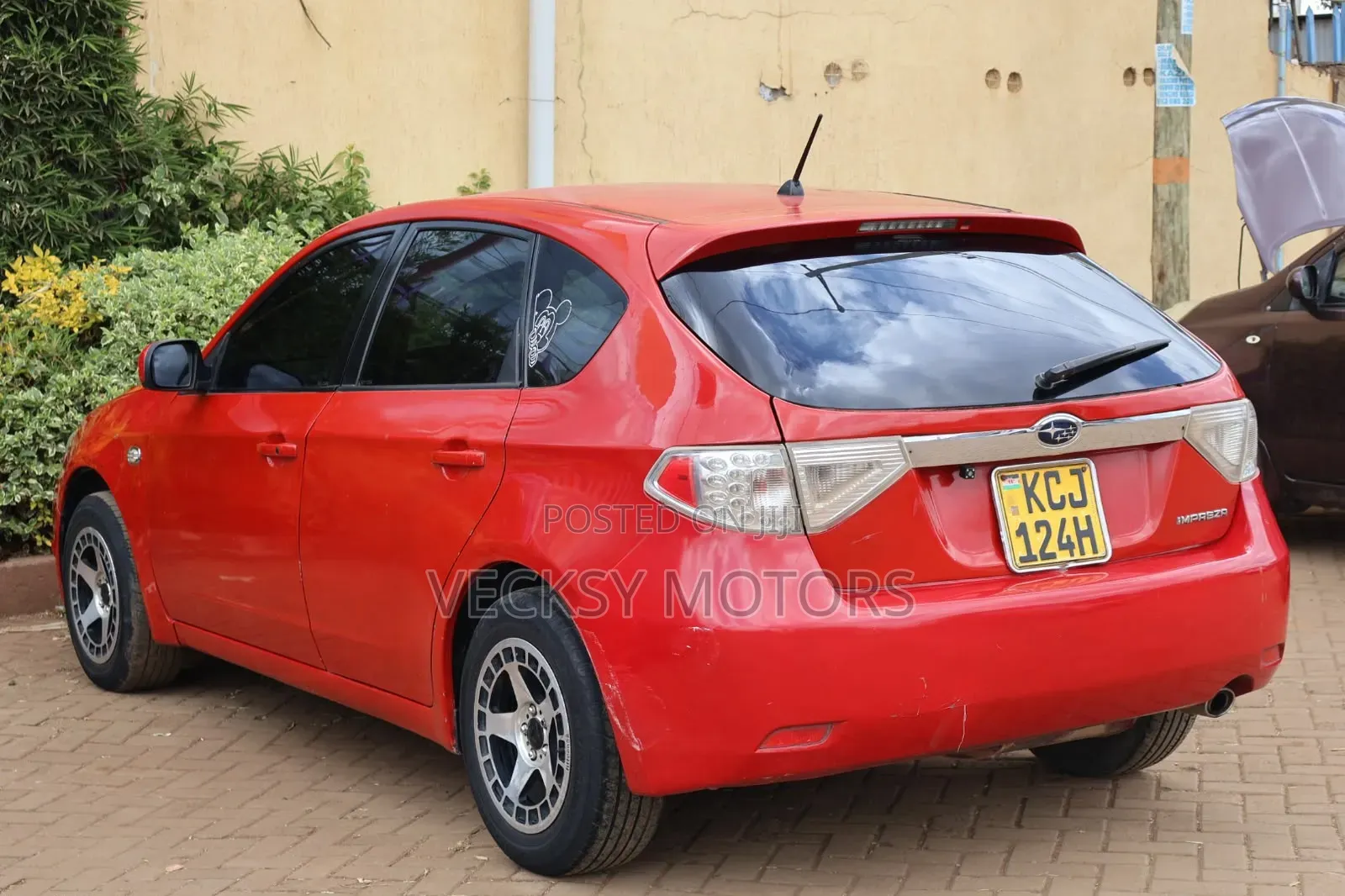 Subaru Impreza 2009 Red