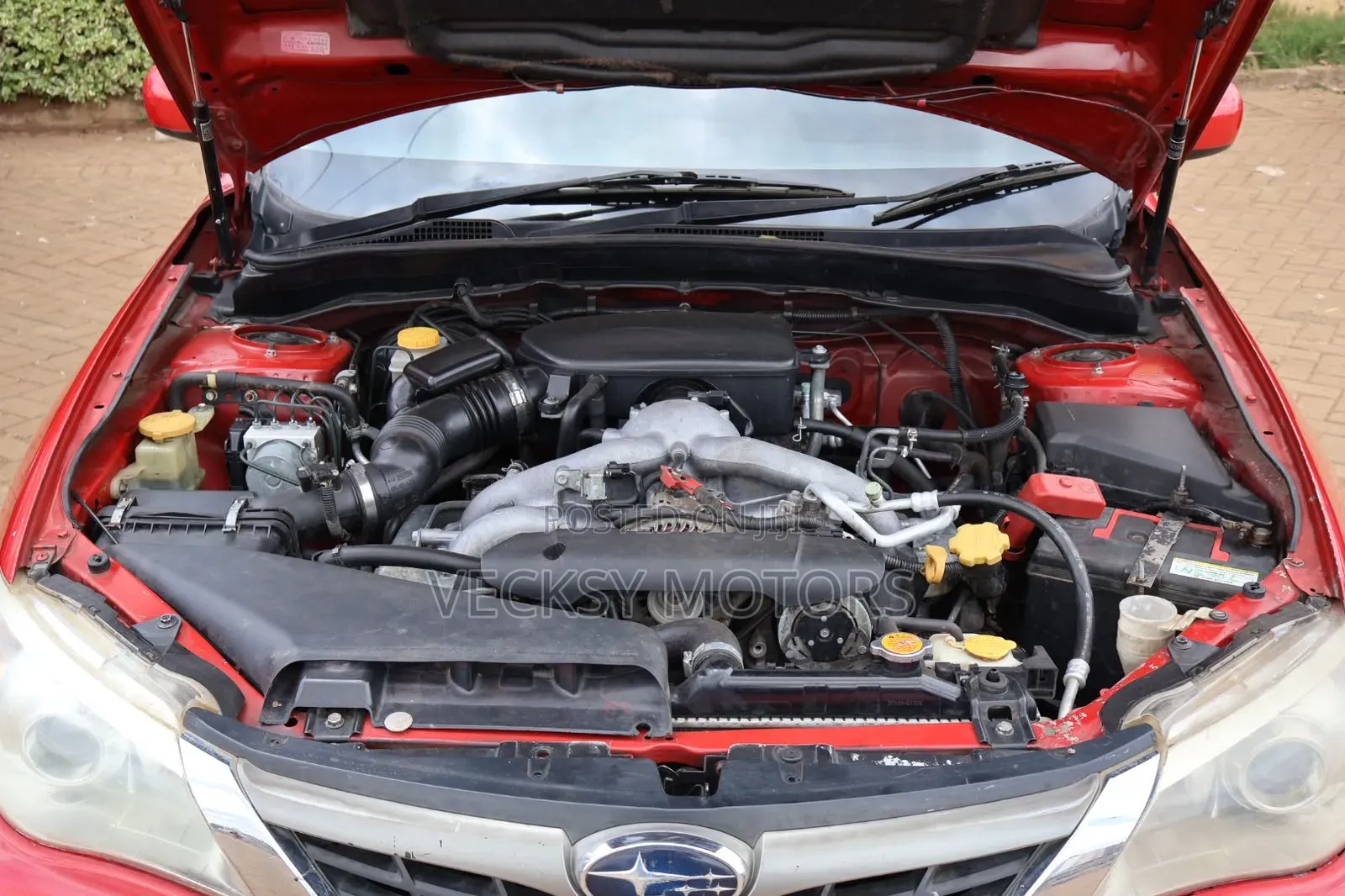 Subaru Impreza 2009 Red