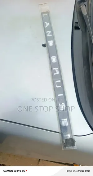 Land Cruiser 3D Letter Emblem Decals Perl Sticker Badge