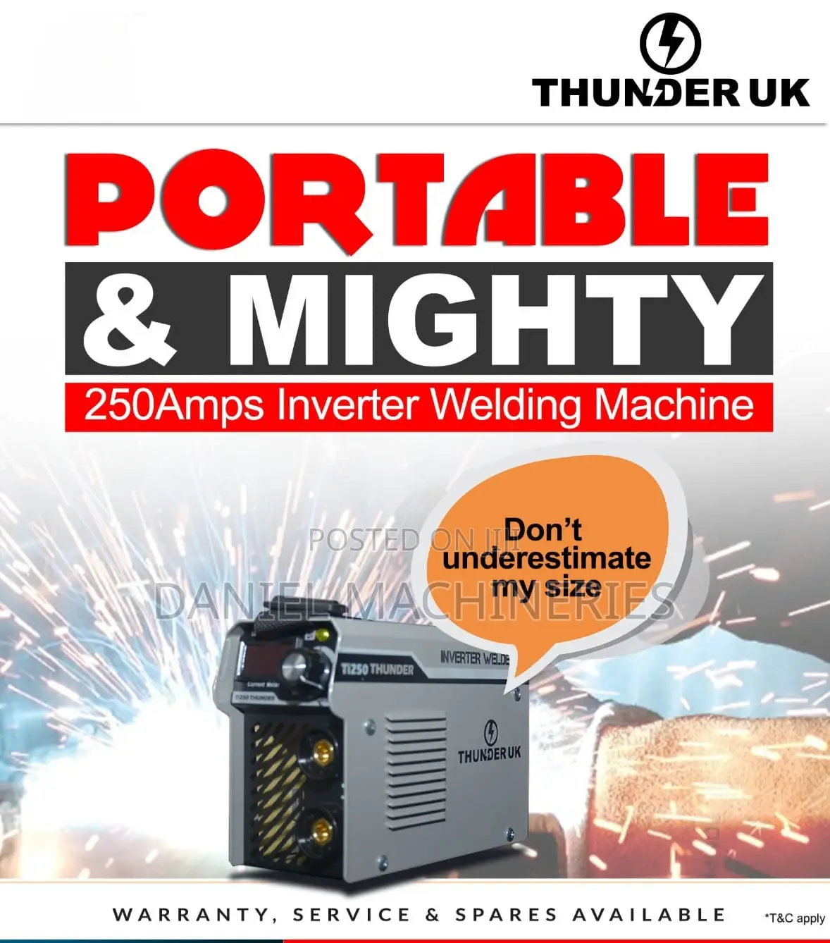 Thunder Uk Mma Welding M/C