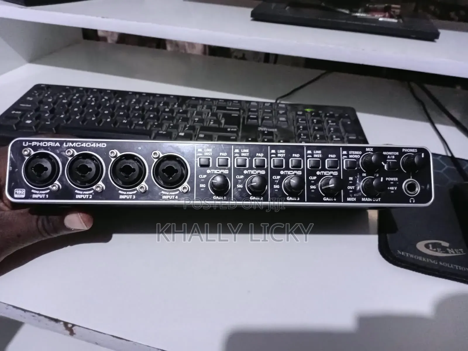 Sound Card Uphoria Umc 404 4 Chanel