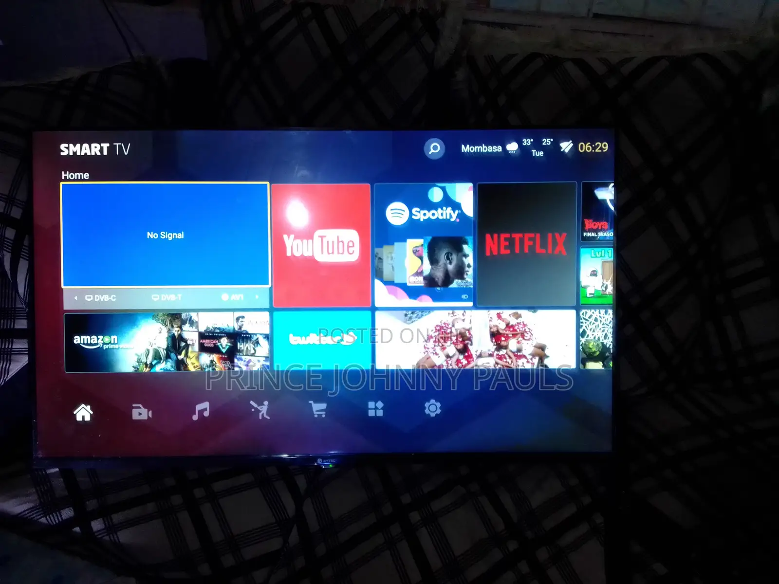 Amtec 43" Smart TV Frameless