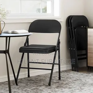 Heavy-Duty Foldable Padded Chair – Strong, Comfortable Space-Saving