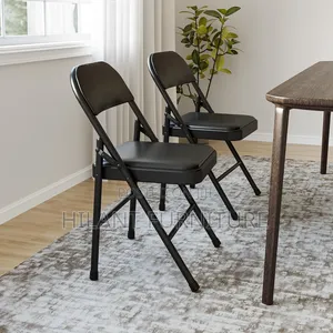 Heavy-Duty Foldable Padded Chair – Strong, Comfortable Space-Saving