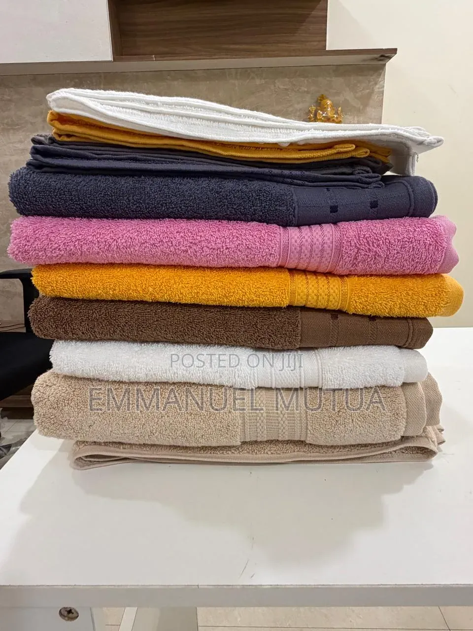 Towels All Colors and Sizes Available. 100% Pure Cotton. Made in India