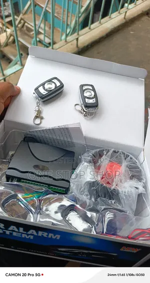 Car Remotely Locking Door Auto Antitheft 2remotes Car Alarm System Kit
