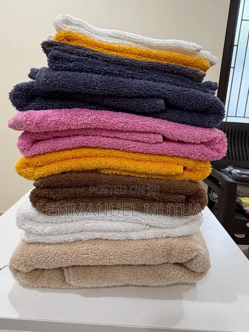 Towels All Colors and Sizes Available. 100% Pure Cotton. Made in India