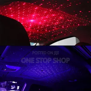 USB Powered Starry Sky Atmosphere USB Lamp in Red or Blue
