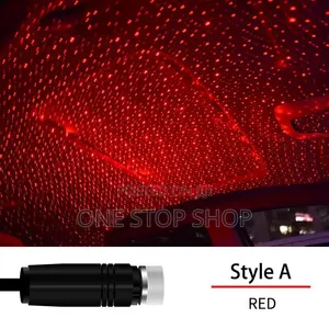 USB Powered Starry Sky Atmosphere USB Lamp in Red or Blue