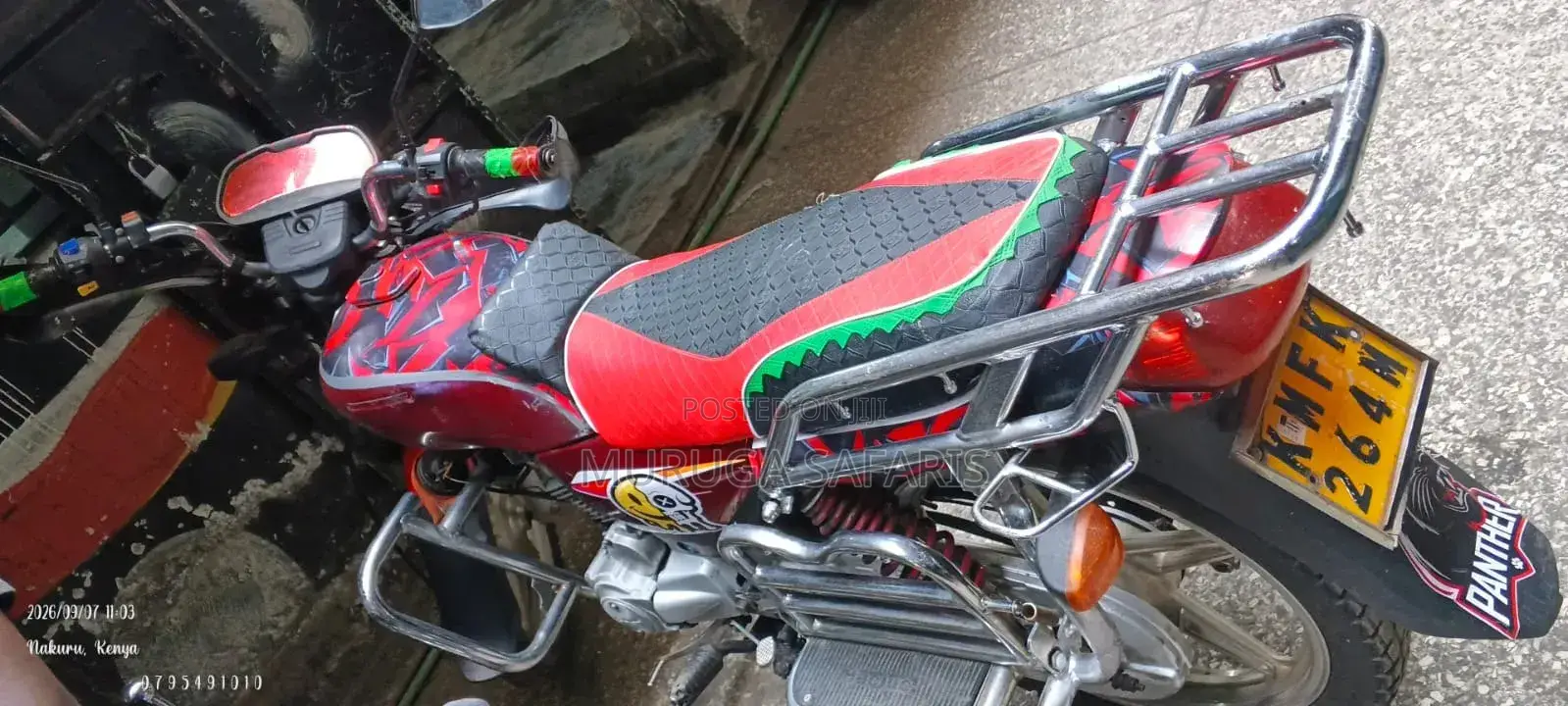 Haojue HJ150-6A 2022 Red