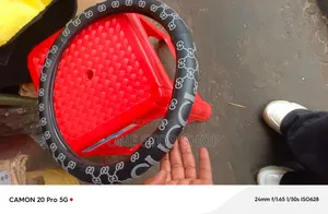 Gucci Steering Wheel Cover With Double G Monogram Prints