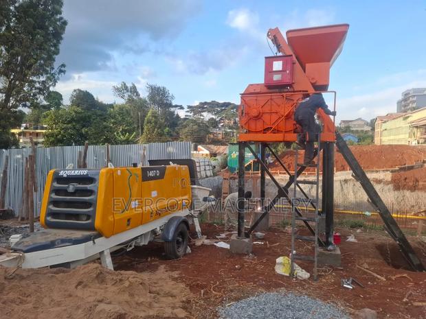 JS500 Commercial Electric Batching Plant Machine Now Available Offer.