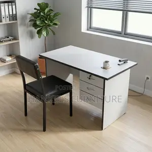 1.2M Desk and Chair Set