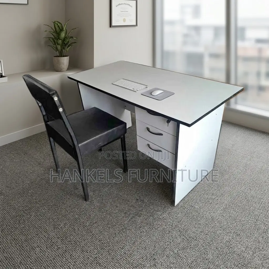 1.2M Desk and Chair Set