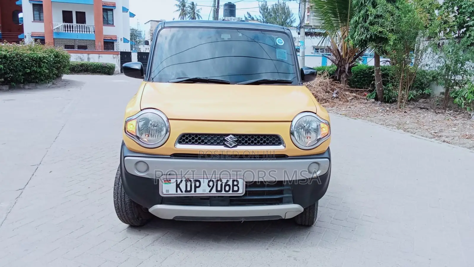 Suzuki Hustler 2017 Yellow