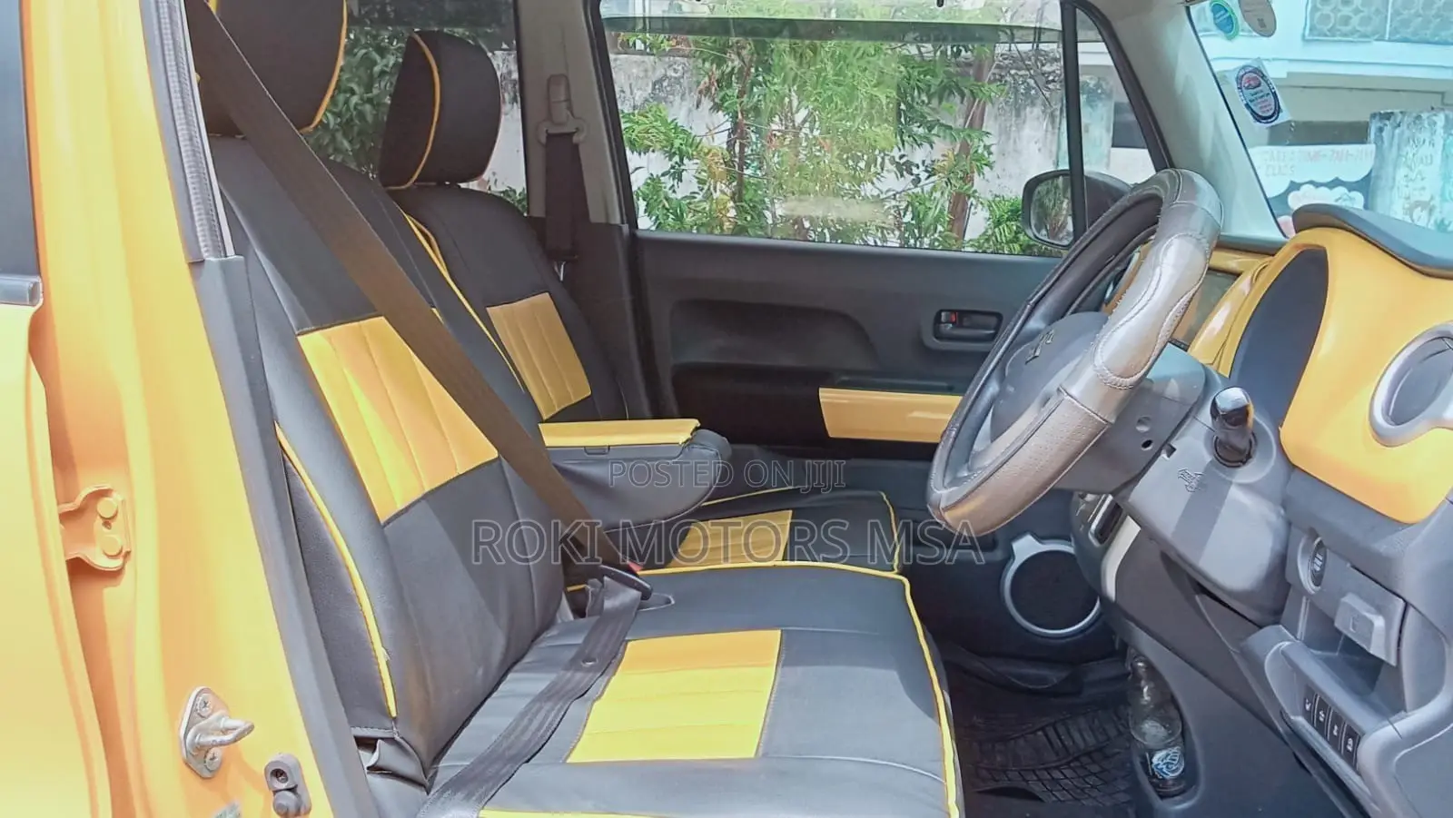 Suzuki Hustler 2017 Yellow