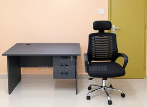 Executive Office Chair and Table