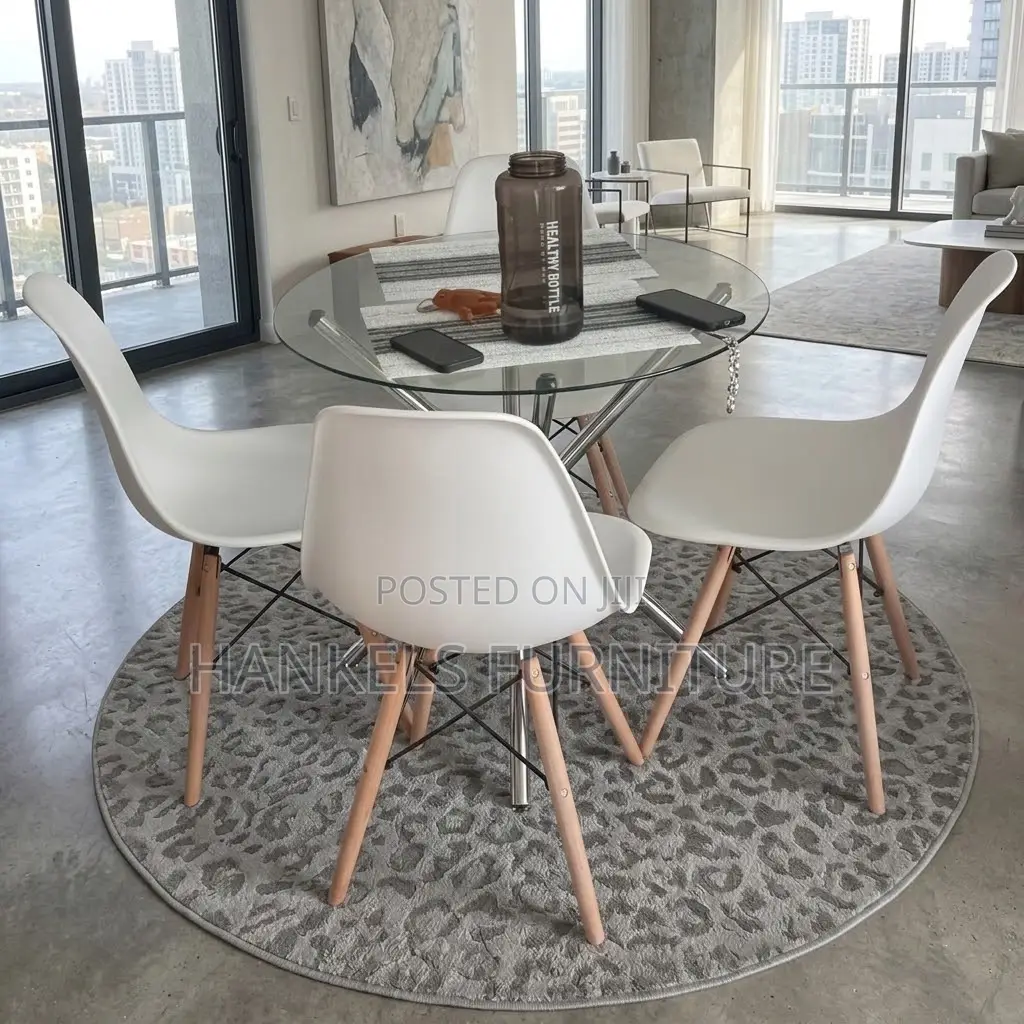 Simple 4 Seater Dining Set