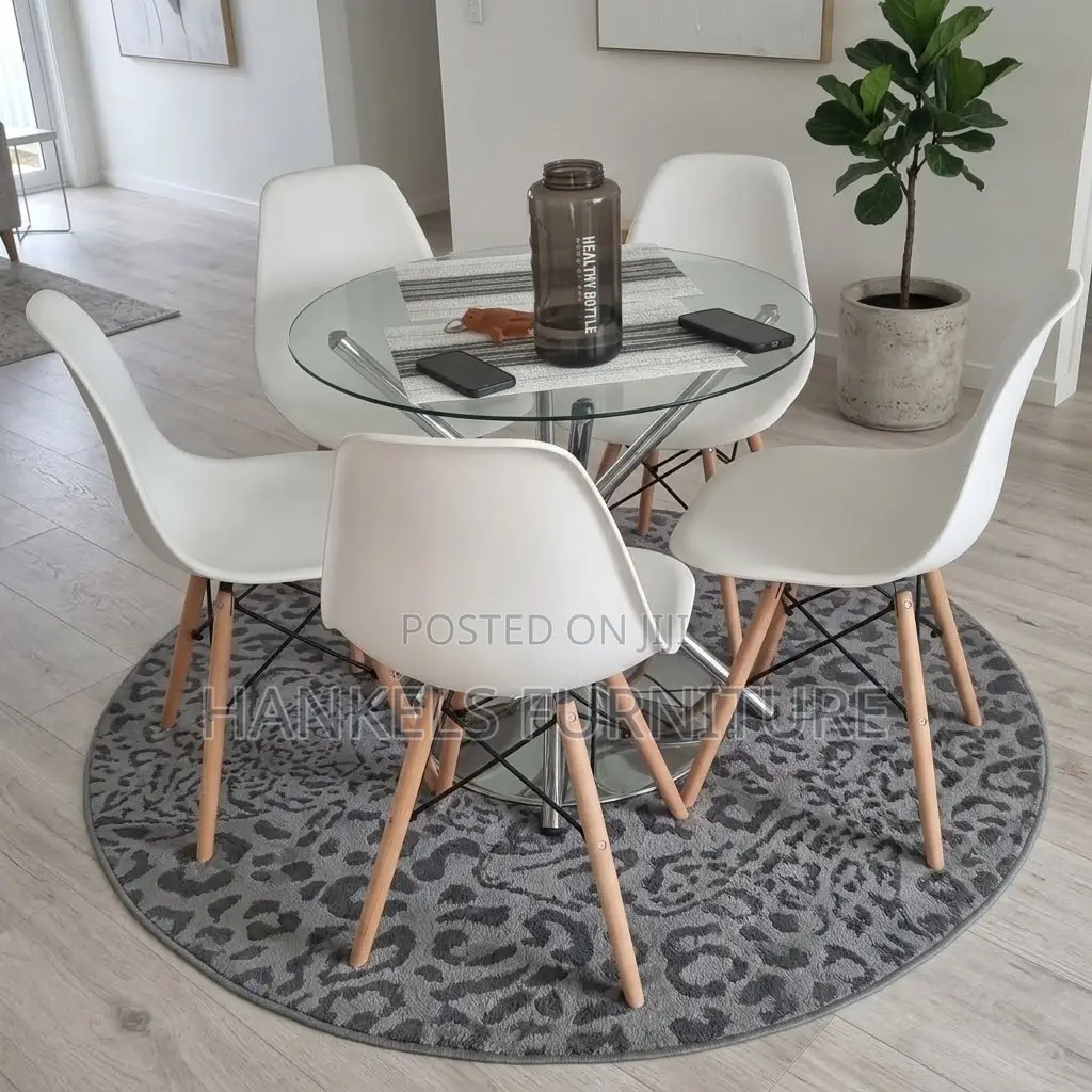 Simple 4 Seater Dining Set
