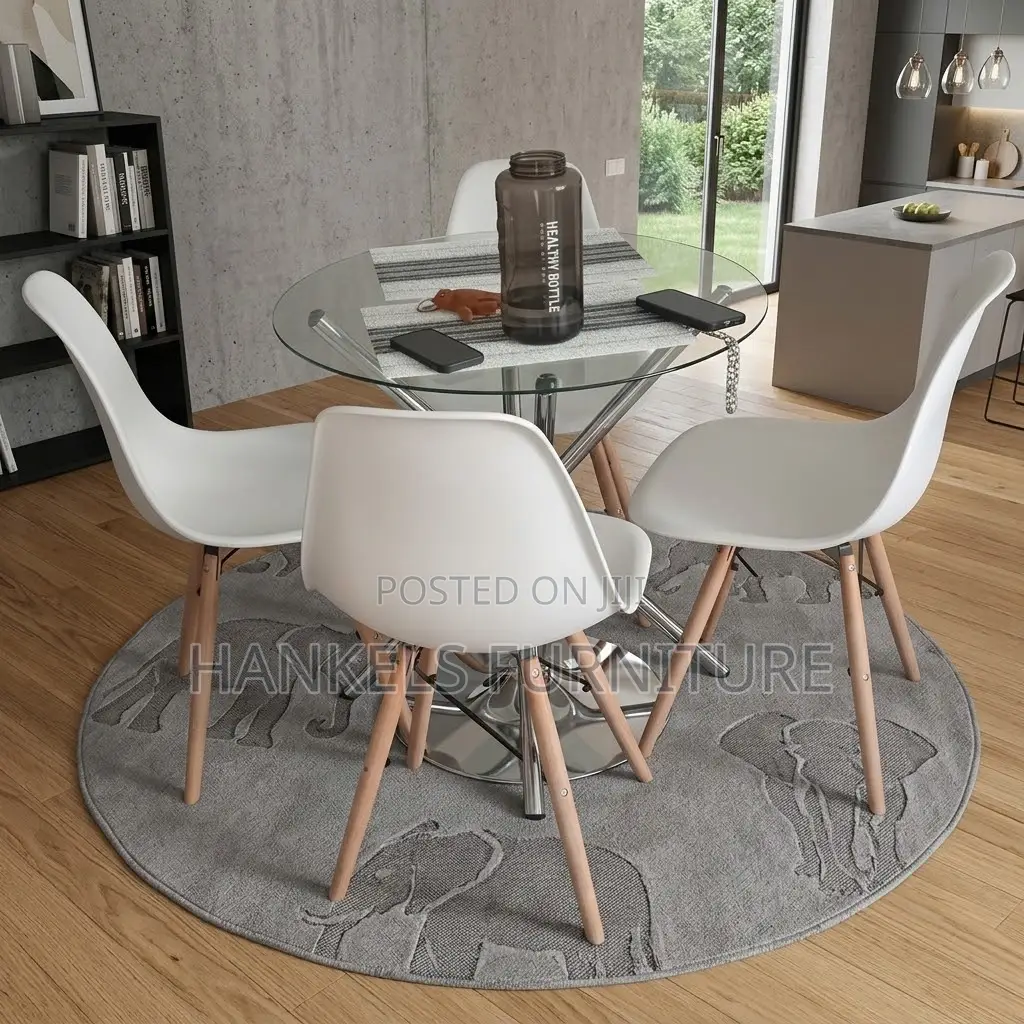 Simple 4 Seater Dining Set