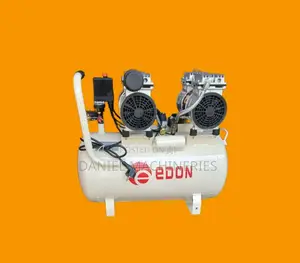 Edon Silent Compressor With 2 Motors 50L