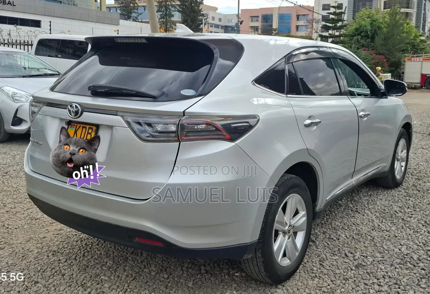 Toyota Harrier 2013 Silver