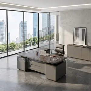 Executive L Shaped Desk for a Professional Workspace