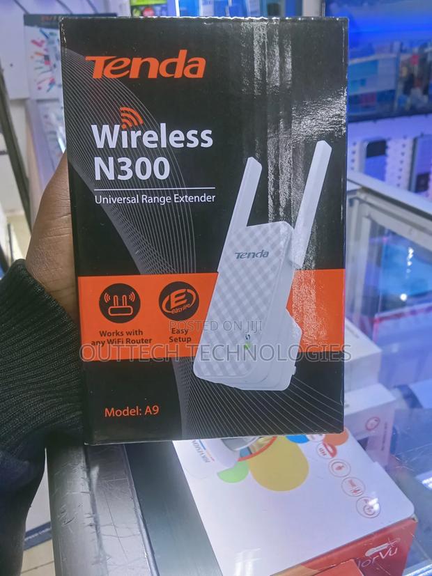 Tenda A9 N300 Wifi Range Extender - main view