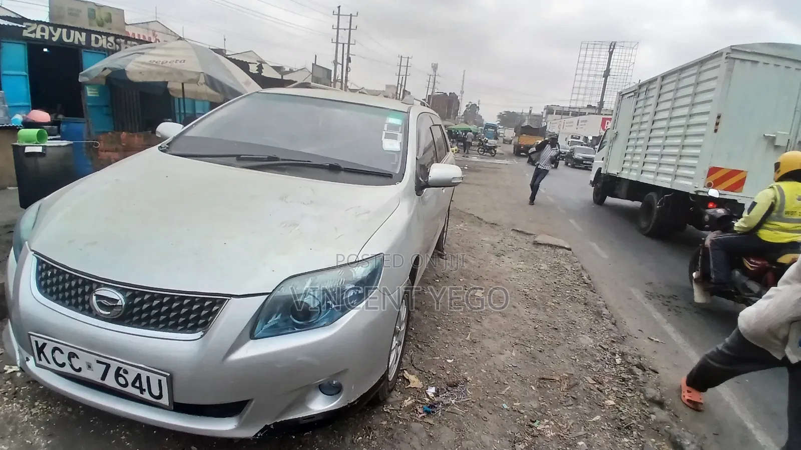 Toyota Corolla Fielder 2008 Silver