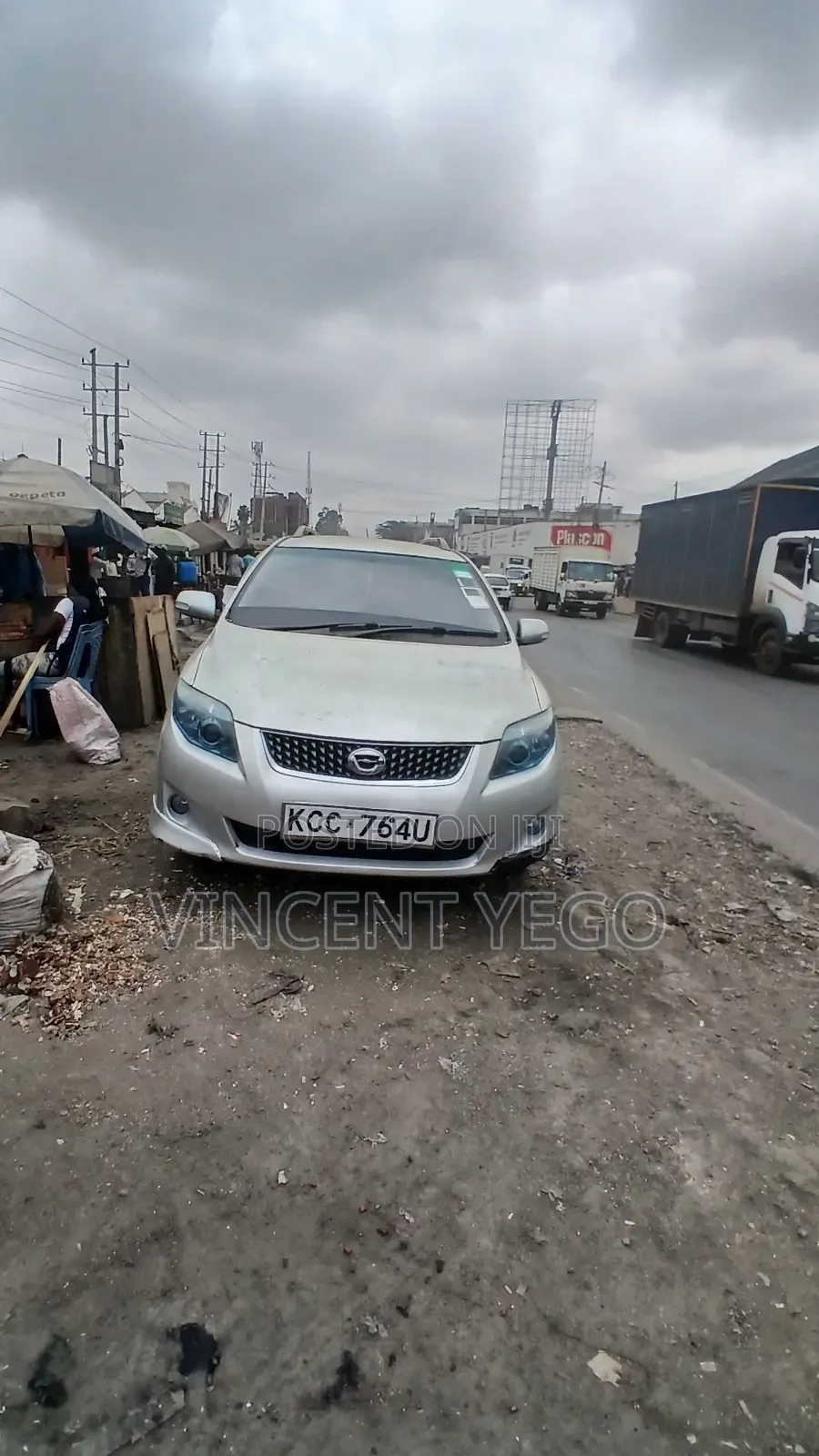 Toyota Corolla Fielder 2008 Silver