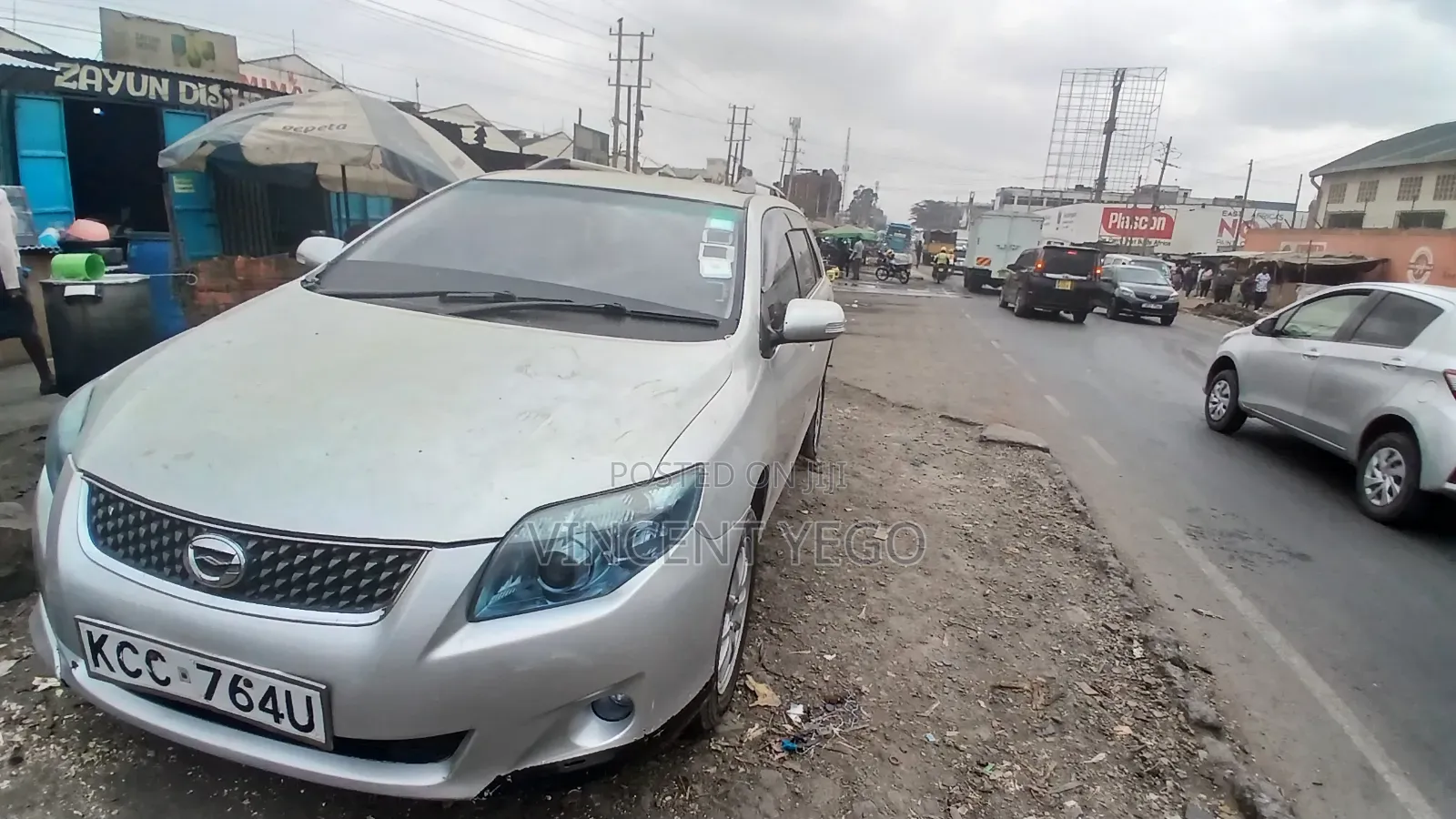 Toyota Corolla Fielder 2008 Silver