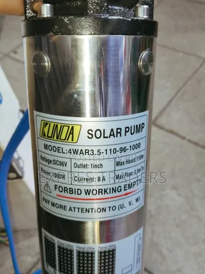 110 M Height DC Submersible Water Pump
