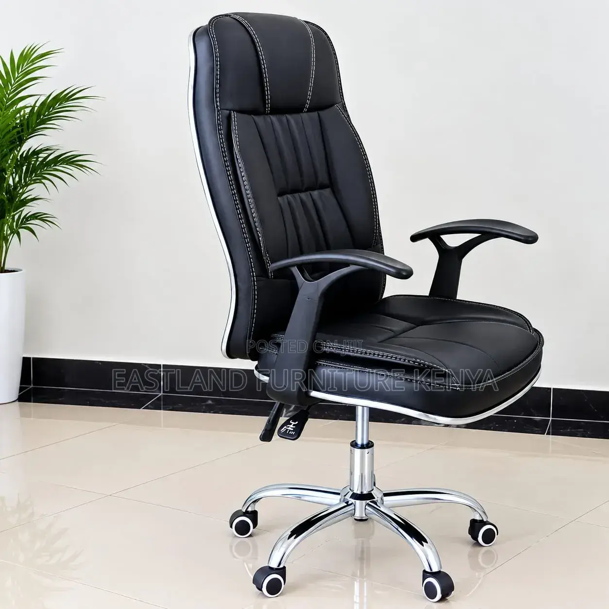 Office Chair Executive - High Back Leather Chair