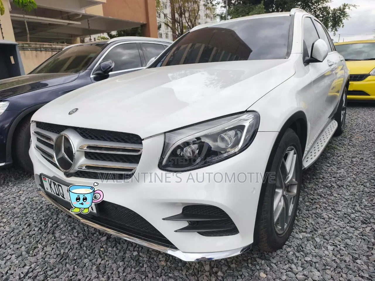 Mercedes-Benz GLC-Class 2017 White