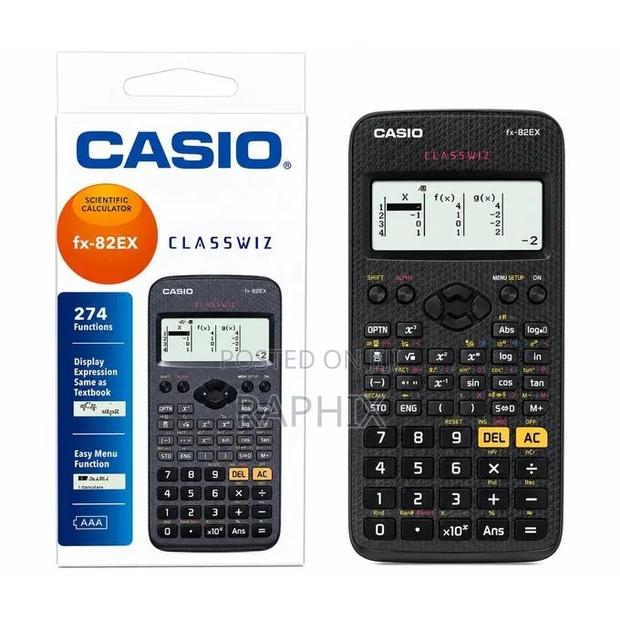 Casio Fx-82ex ClassWiz Scientific Calculator – 274 Functions