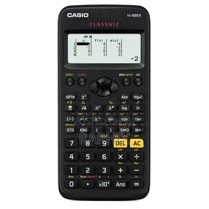 Casio Fx-82ex ClassWiz Scientific Calculator – 274 Functions