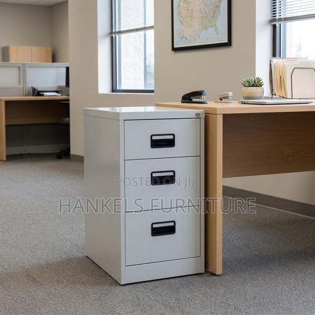 3 Drawer Office Storage Cabinet for Organized Workspaces