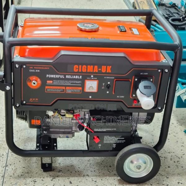 Gasoline Generator CIGMA-UK 11000AE2 (With Wheels and Trolley) 11KVA - thumbnail 2