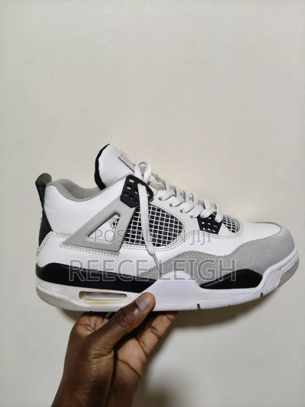 Jordan 4 Retro Militia Black