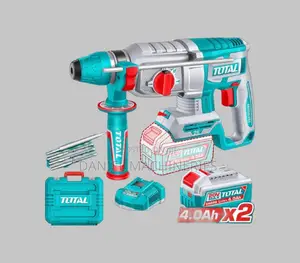 Cordless Brushless Rotary Hammer Trhli262084 Complete With 2pcs 4a.h