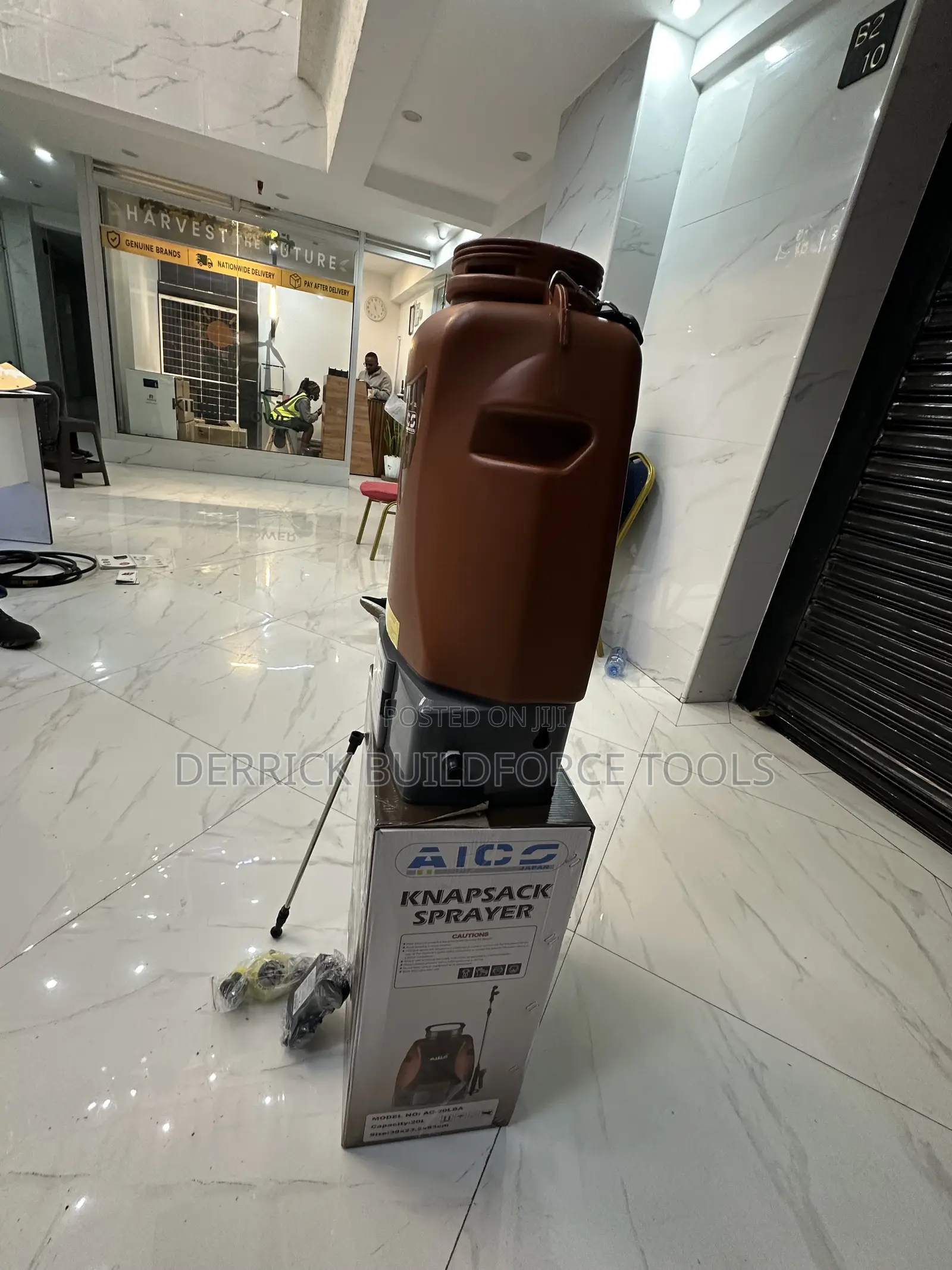 Aico Japan 20l Rechargeable Knapsack Sprayer
