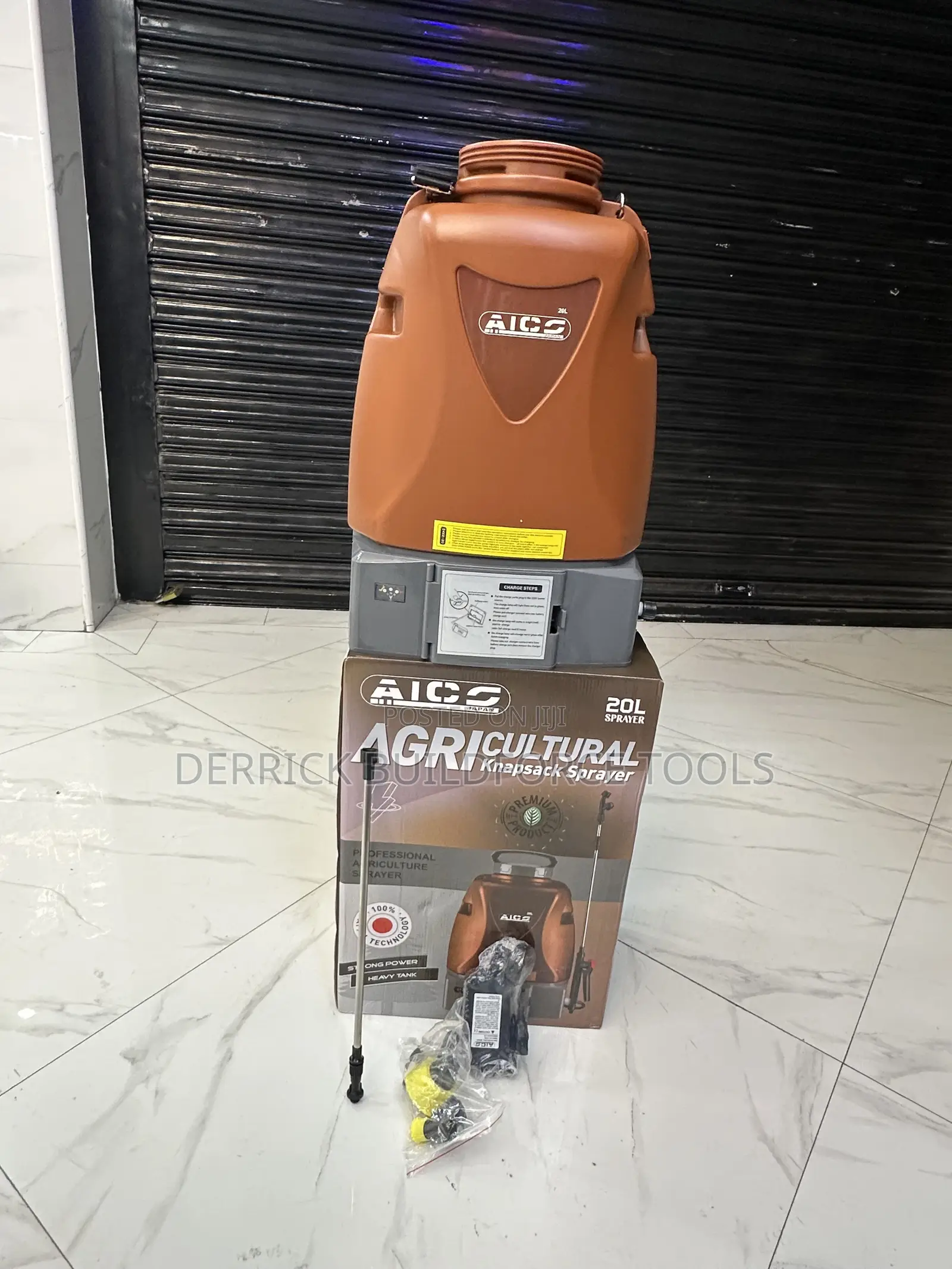 Aico Japan 20l Rechargeable Knapsack Sprayer