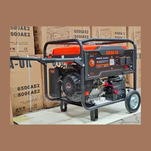 Gasoline Generator 4000AE2 3.75KVA (Key Start) With Wheels and Trolley