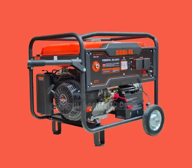 Gasoline Generator 4000AE2 3.75KVA (Key Start) With Wheels and Trolley