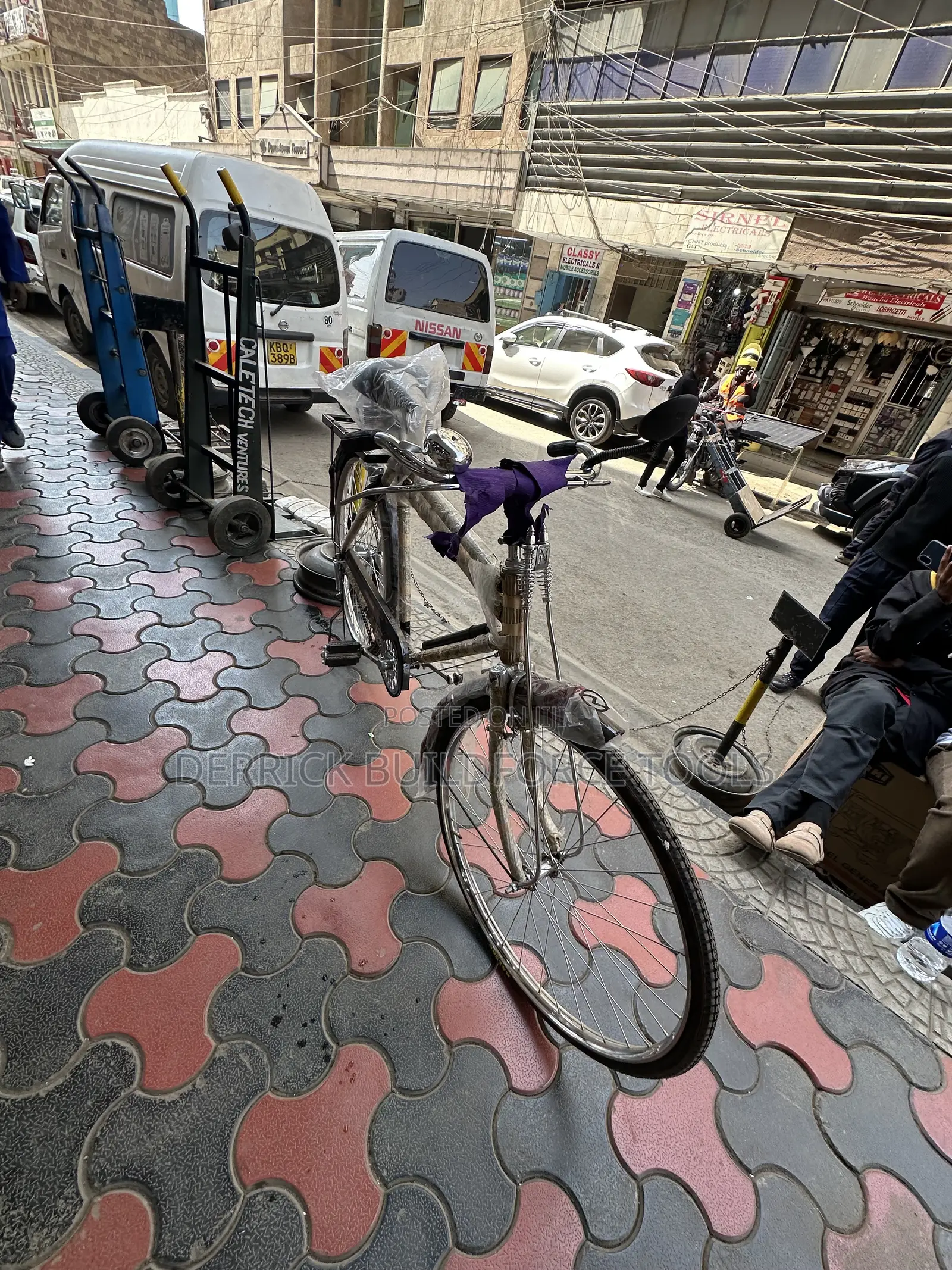 Neelam Assorted Traditional Black Mamba Bicycle