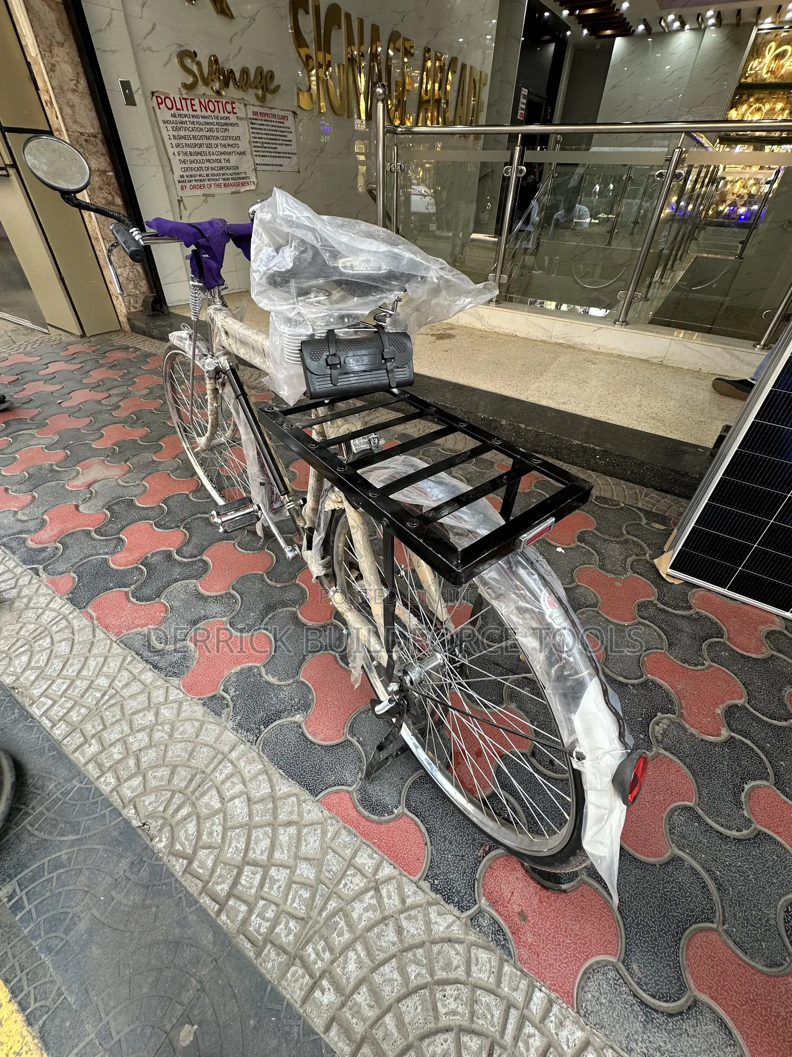 Neelam Assorted Traditional Black Mamba Bicycle