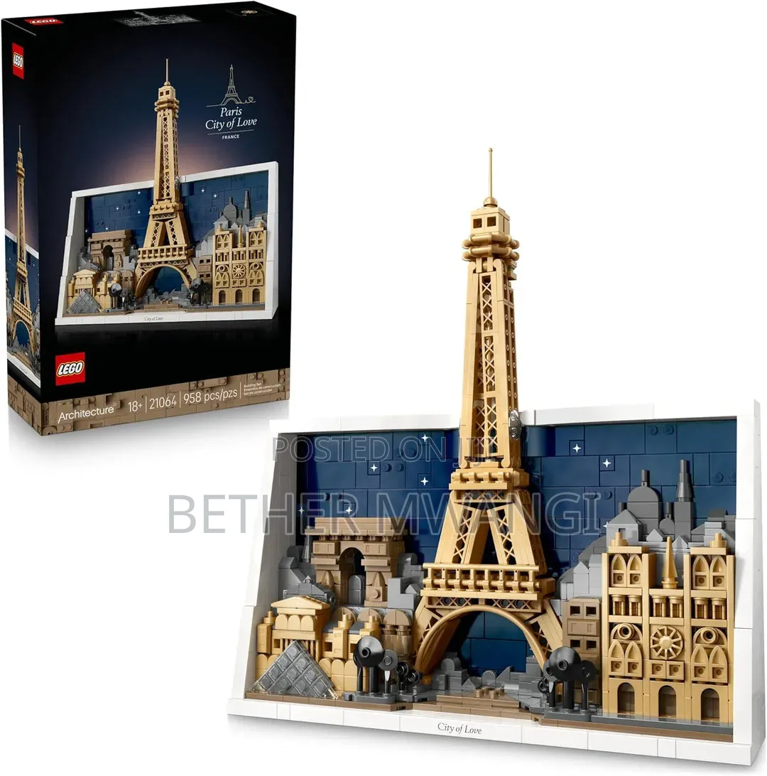 Lego Architecture Paris - City of Love in Kenya