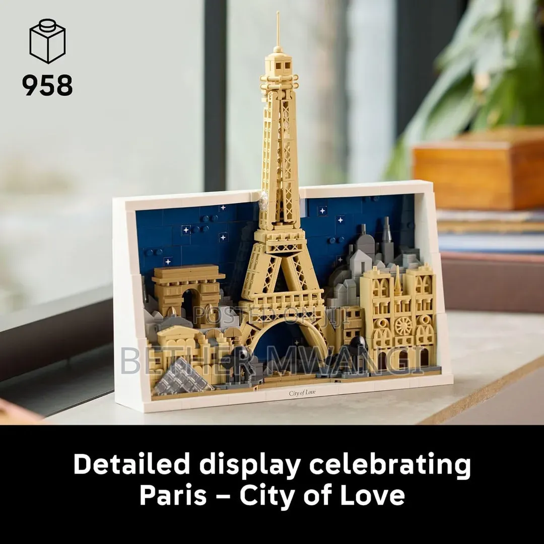 Lego Architecture Paris - City of Love in Kenya