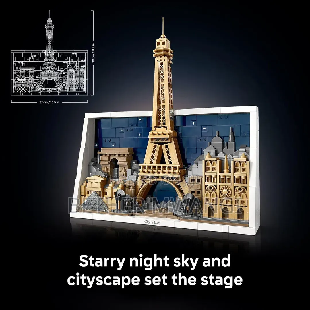 Lego Architecture Paris - City of Love in Kenya