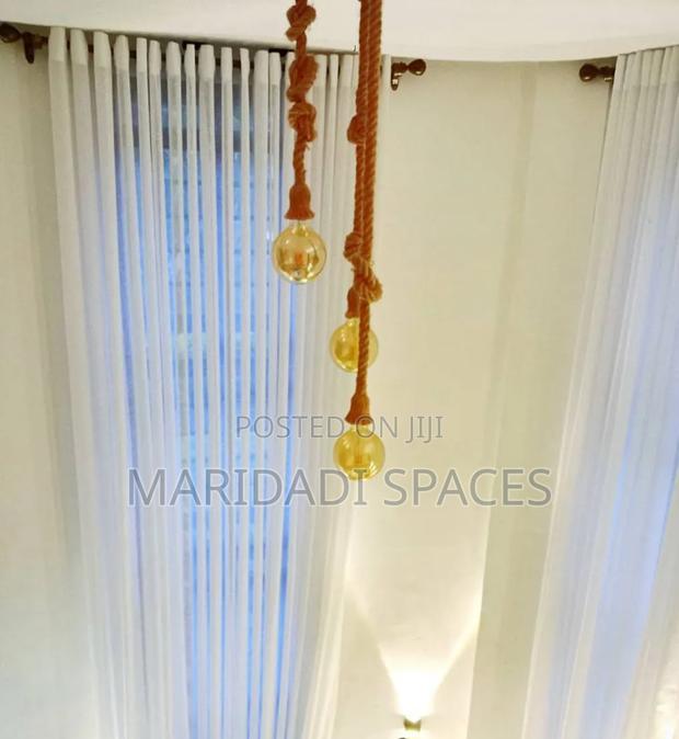 Translucent Multi Flowered Sheer One Piece Sheer for Windows - thumbnail 2